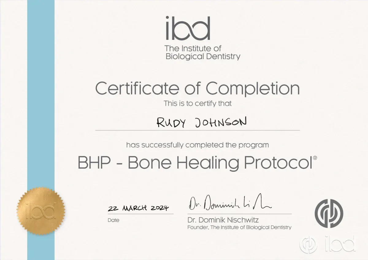 Bone Healing Protocol 