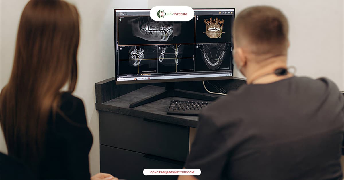 Biological Dentistry consultation using advanced 3D dental imaging and diagnostics for treatment planning